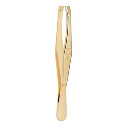 Beter Gilded Straight Tip Tweezers - unisex - Teknashop Ltd