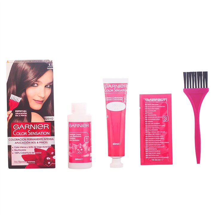 Garnier Color Sensation 4 Brown - unisex - Teknashop Ltd