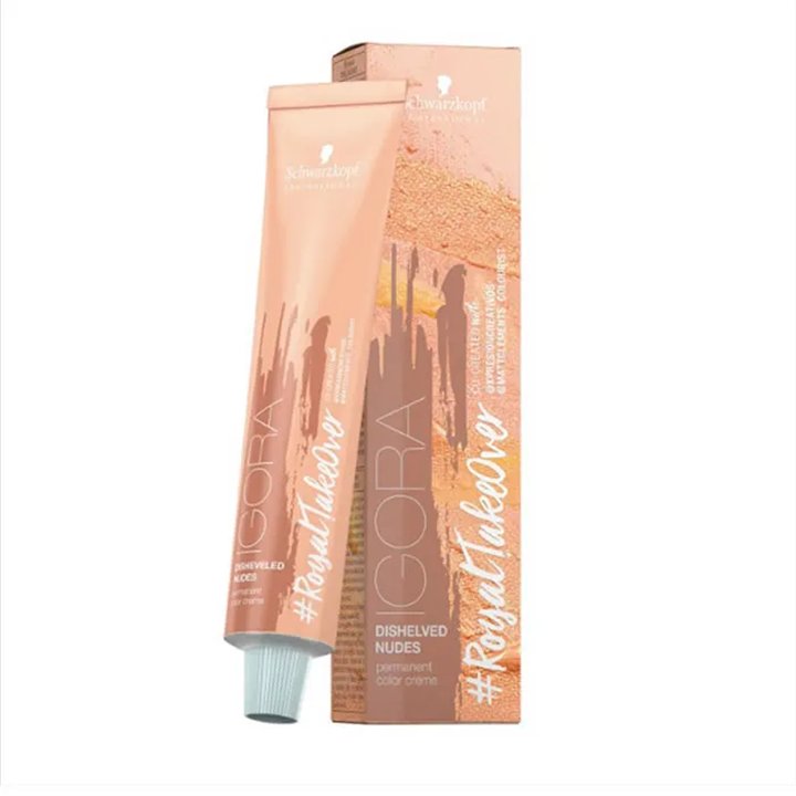 Schwarzkopf Igora Royal TakeOver Nudes 8-211 Light Blond Smoke Intense Ash 60ml - unisex - Teknashop Ltd