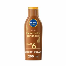 Nivea Sun Lotion Carrot Spf6 200ml - unisex - Teknashop Ltd