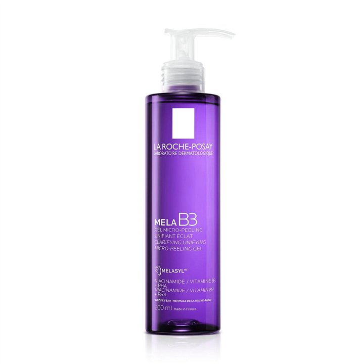 La Roche-Posay, Mela B3, Niacinamide, Peeling, Cleansing Gel, For Face, 200 ml - Teknashop Ltd