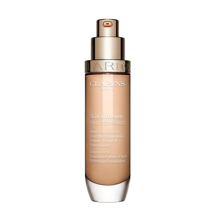 Clarins, Skin Illusion, Full Coverage, Liquid Foundation, 103N, 30 ml - Teknashop Ltd
