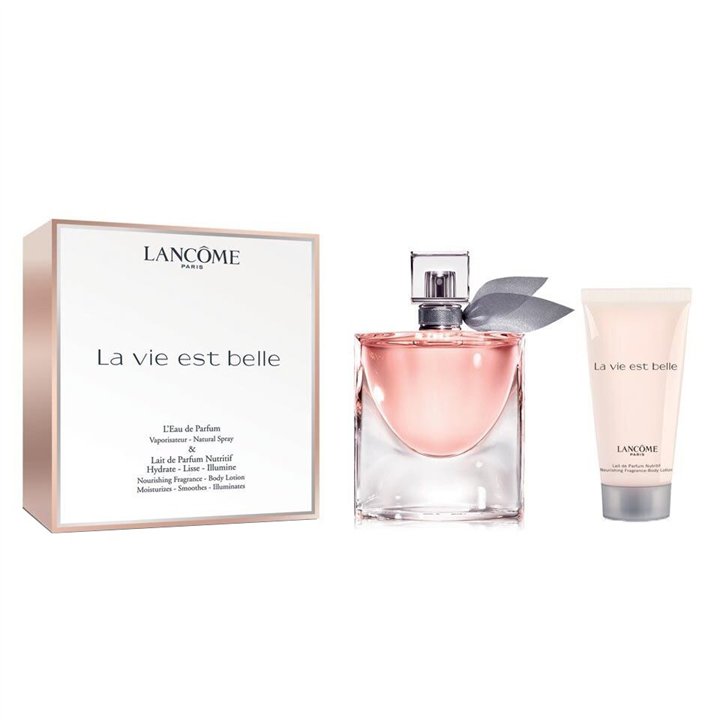 Set Lancome: La Vie Est Belle, Eau De Parfum, For Women, 50 ml + La Vie Est Belle, Moisturizing, Body Lotion, 50 ml - Teknashop 