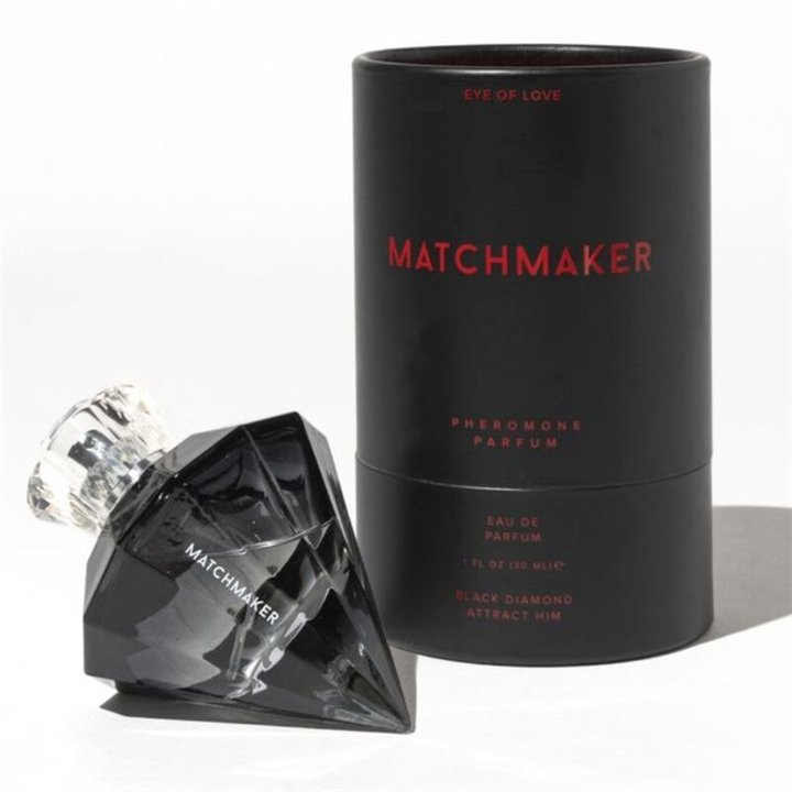EYE OF LOVE - MATCHMAKER BLACK DIAMOND LGBTQ PERFUME PHEROMONES FOR HIM 30 ML - D-234988 - Teknashop Ltd