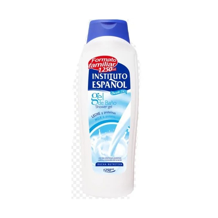Instituto Español Milk And Proteins Shower Gel 1250ml - unisex - Teknashop Ltd