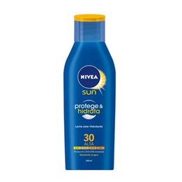 Nivea Sun Moisturising Sun Lotion Spf30 200ml - unisex - Teknashop Ltd