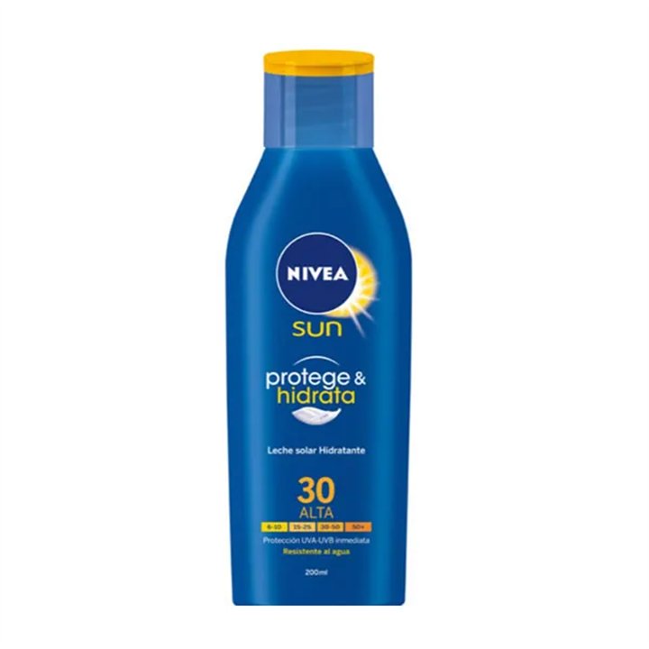 Nivea Sun Moisturising Sun Lotion Spf30 200ml - unisex - Teknashop Ltd