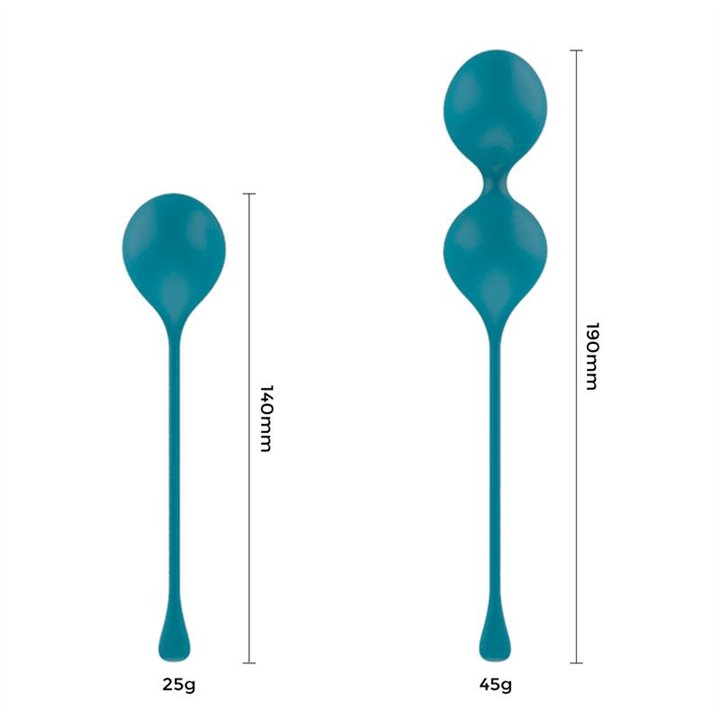 Spheres Set of 2 Kegel Balls - A-214 - Teknashop Ltd