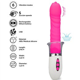 ARMONY - LIBERTY VIBRATOR & THRUSTING WITH TONGUE - D-238217 - Teknashop Ltd