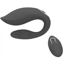 ARMONY - MARTHA VIBRATOR FOR COUPLES BLACK REMOTE CONTROL - D-238226 - Teknashop Ltd
