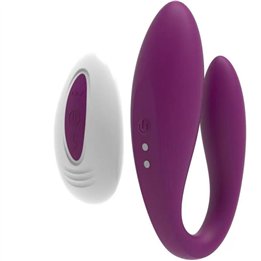 ARMONY - KITTY VIBRATOR FOR COUPLES VIOLET REMOTE CONTROL - D-238227 - Teknashop Ltd