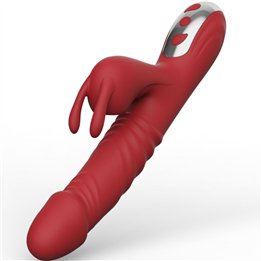 ARMONY - SUCK VIBRATOR & SUCTION RABBIT BURGUNDY - D-238196 - Teknashop Ltd