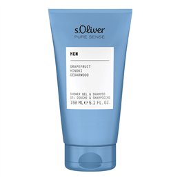 S. Oliver, Pure Sense, Shower Gel, All Over The Body, 150 ml - Teknashop Ltd