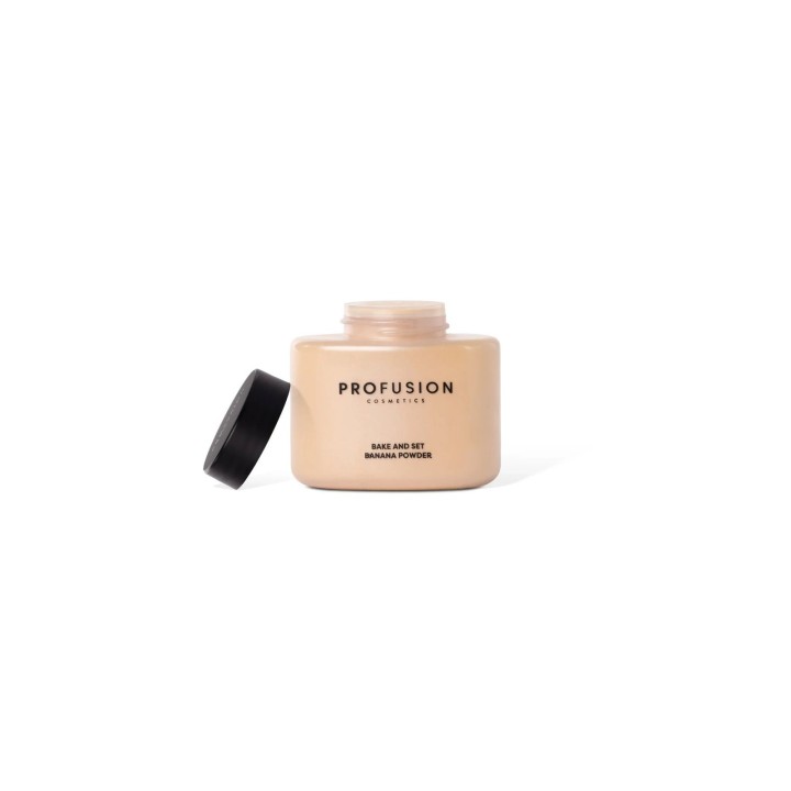 Profusion Cosmetics, Bake & Set, Loose Powder Foundation, Banana, 25 g - Teknashop Ltd