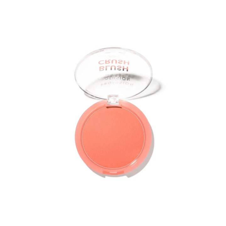 Profusion Cosmetics, Blush Crush, Silky, Natural Finish, Blush Compact Powder, Peach Crush, 10 g - Teknashop Ltd