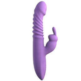 FANTASY FOR HER - RABBIT CLITORIS STIMULATOR WITH HEAT OSCILLATION AND VIBRATION FUNCTION VIOLET - D-236570 - Teknashop Ltd