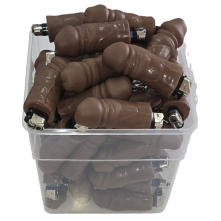 DIABLO PICANTE - JAR OF 30 MULATTO PENIS LIGHTERS - D-245912 - Teknashop Ltd