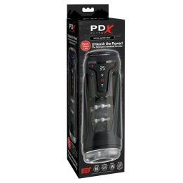 PDX ELITE - MOTO-BATOR PRO THRUSTING STROKER AUTOMATIC VIBRATING AND WARMING MASTURBATOR 26.5 CM - D-246201 - Teknashop Ltd