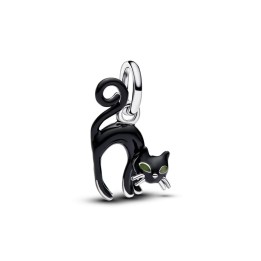 PANDORA JEWELRY Mod. BLACK CAT DANGLE CHARM - WW.794769C01 - Teknashop Ltd