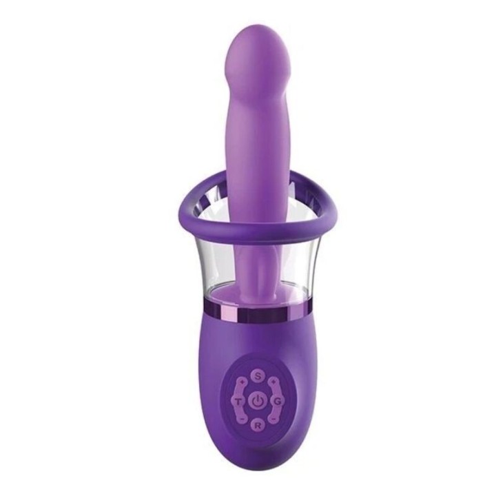 FANTASY FOR HER - ULTIMATE PLEASURE PRO PLUS RABBIT VIBRATOR PURPLE 20.3 CM - D-246198 - Teknashop Ltd