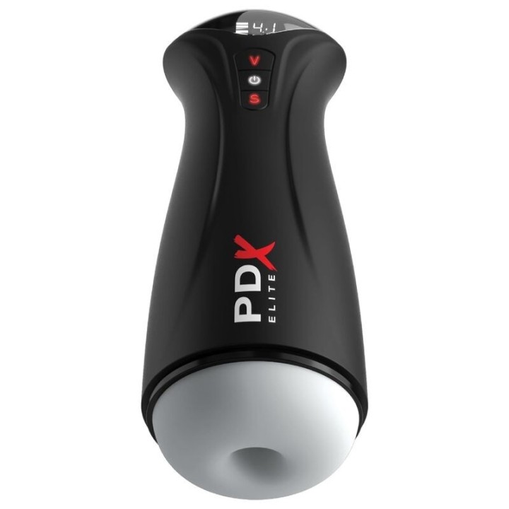 PDX ELITE - FAP-GASM CLEAR MALE MASTURBATOR WITH INTERMITTENT SUCTION - D-246343 - Teknashop Ltd