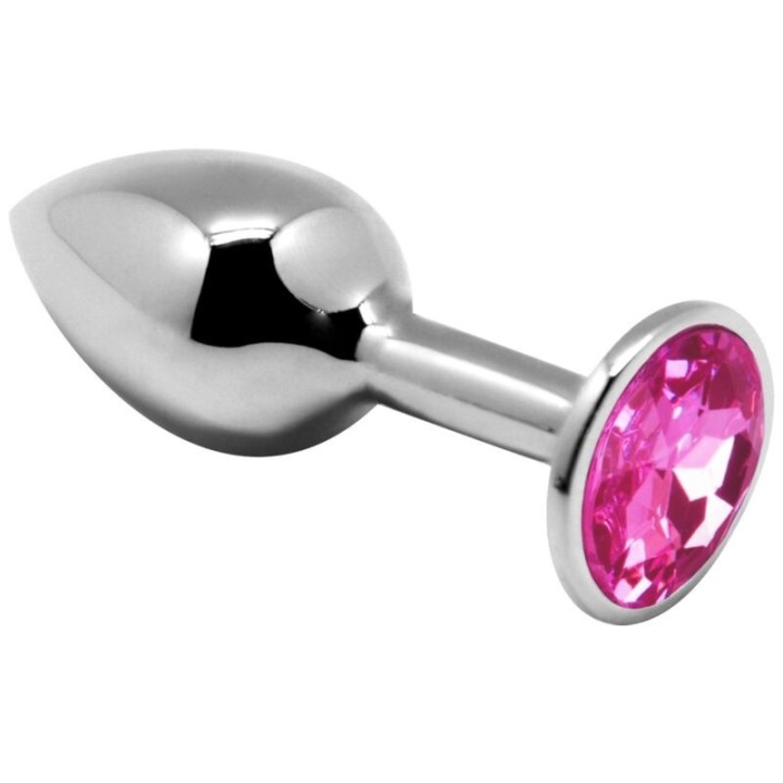 ALIVE - ANAL PLEASURE MINI PLUG METAL PINK SIZE S - D-237181 - Teknashop Ltd