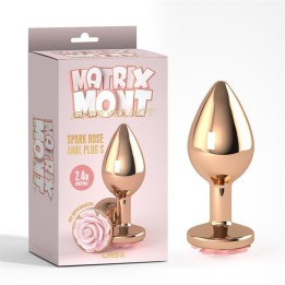 Spark Rose Jewel Anal Plug Size S - CN-941412246 - Teknashop Ltd