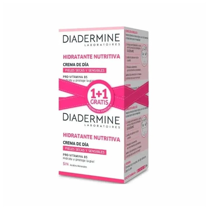 Diadermine Nourishing Moisturizing Day Cream 50ml Set 2 Pieces - unisex - Teknashop Ltd