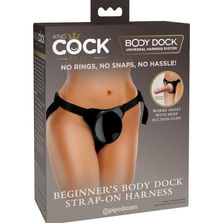KING COCK - ELITE ADJUSTABLE HARNESS FOR BEGINNERS - D-236636 - Teknashop Ltd