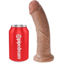 KING COCK - REALISTIC PENIS 19.5 CM CARAMEL - D-236502 - Teknashop Ltd