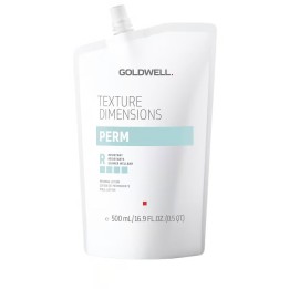 Goldwell, Texture Dimensions Perm R, Hair Perm Lotion, Waves, For Normal To Resistant Hair, 500 ml - Teknashop Ltd
