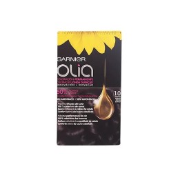 Garnier Olia Permanent Coloring 1,0 Black Ebony - unisex - Teknashop Ltd