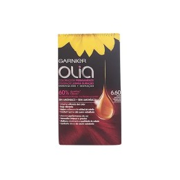 Garnier Olia Permanent Coloring 6,60 Deep Red - unisex - Teknashop Ltd