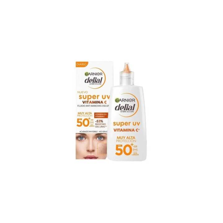 Garnier Delial Super Uv Vitamina C Anti-Manchas Spf50 62,65ml - unisex - Teknashop Ltd