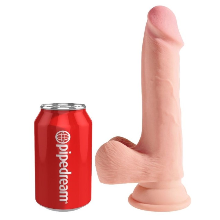 KING COCK - TRIPLE DENSITY DILDO 19 CM - PD5718-21 - Teknashop Ltd