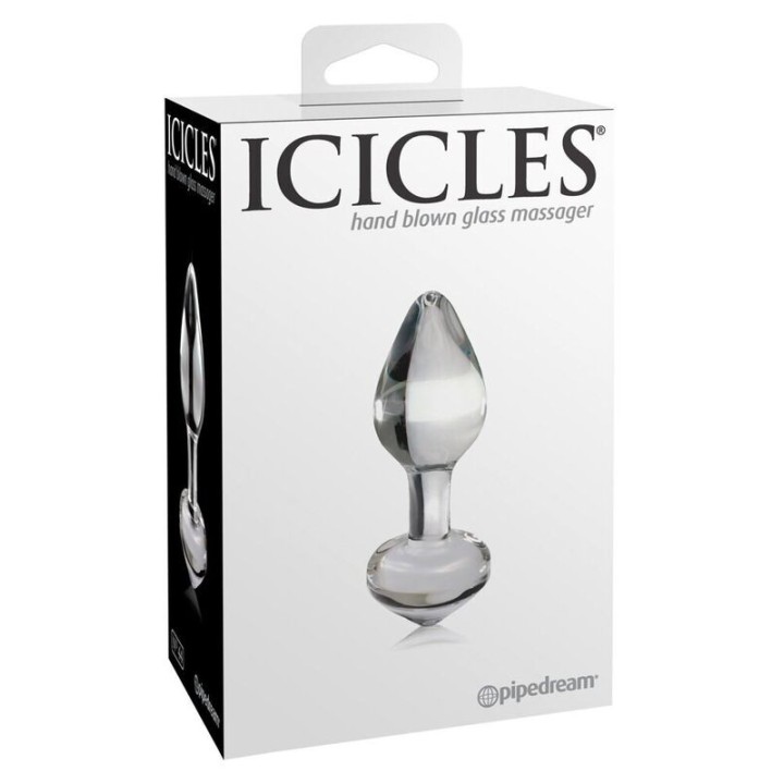 ICICLES - N. 44 TRANSPARENT PLUG - PD2944-20 - Teknashop Ltd