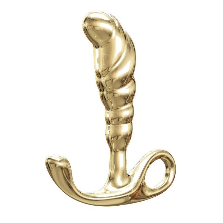 PRETTY LOVE - JACK ZINC ALLOY PROSTATE MASSAGER GOLD - D-246059 - Teknashop Ltd