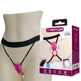 PRETTY LOVE - BUTTERFLY APP CONTROL PANTY MASSAGER PINK - D-245985 - Teknashop Ltd