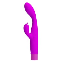 PRETTY LOVE - JENE DUAL STIMULATION G-SPOT AND CLITORAL VIBRATOR PURPLE - D-246063 - Teknashop Ltd