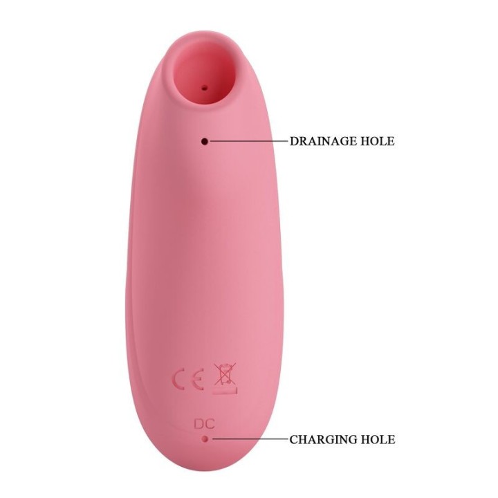 PRETTY LOVE - OTIS CLITORAL SUCTION STIMULATOR 7 MODES PINK - D-246141 - Teknashop Ltd