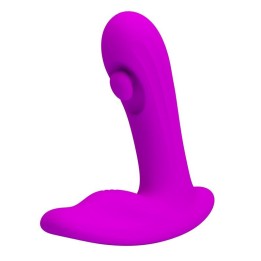 PRETTY LOVE - BAUER RECHARGEABLE PROSTATE MASSAGER 12 MODES PURPLE - D-246155 - Teknashop Ltd