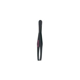 Beter Black Coated Steel Straight Tip Tweezers - unisex - Teknashop Ltd