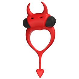 ADRIEN LASTIC - DEVOL COCKRING RED VIBRATOR RING - D-237070 - Teknashop Ltd