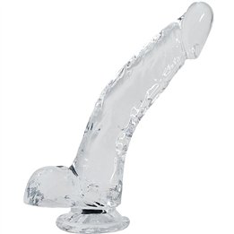 ALIVE - STALLION REALISTIC PENIS TRANSPARENT 22 CM - D-237144 - Teknashop Ltd
