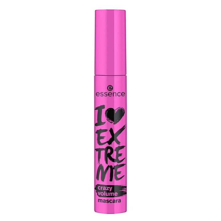 Essence, I Love Extreme Crazy Volume, Volumizing, Mascara, Black, 12 ml - Teknashop Ltd