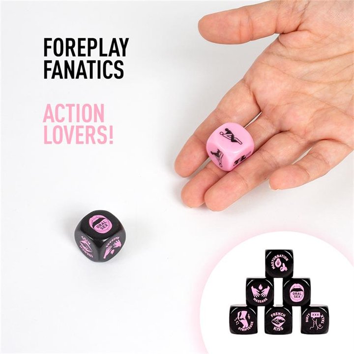 2 Foreplay Dice Fanatics! - F6265 - Teknashop Ltd