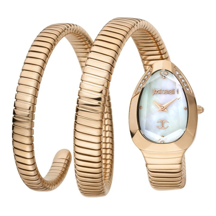Just Cavalli Signature Snake JC1L209M0055 Ladies Watch - JC1L209M0055 - Teknashop Ltd