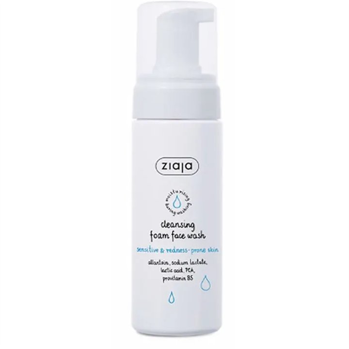 Ziaja Limpiador Facial En Espuma Para Pieles Sensibles Y Propensas Al Enrojecimiento 150ml - unisex - Teknashop Ltd