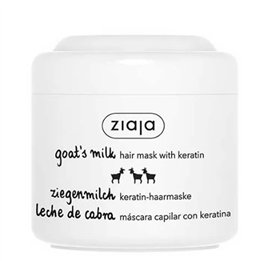Ziaja Leche De Cabra Mascarilla Para El Cabello Fortalecedora con Keratina 200ml - unisex - Teknashop Ltd