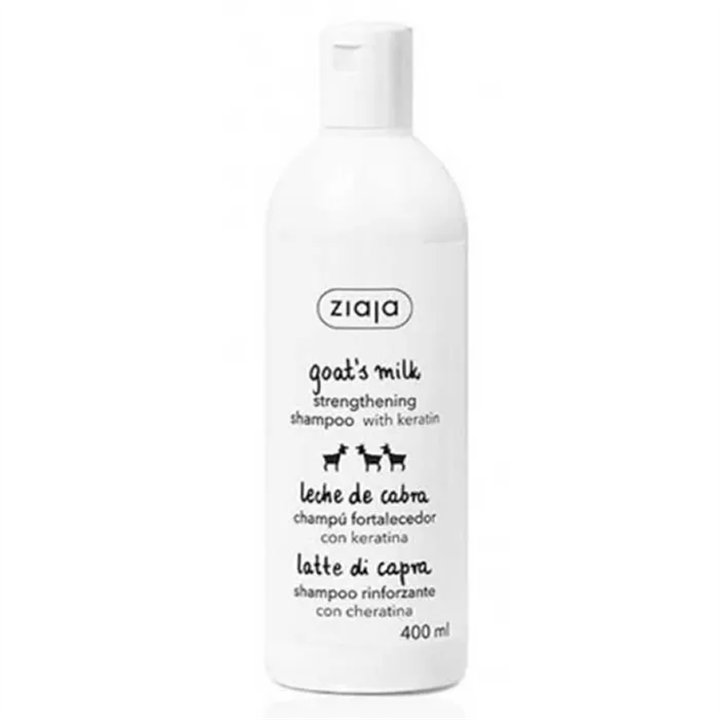 Ziaja Leche De Cabra Champú Fortalecedor Con Keratina 400ml - unisex - Teknashop Ltd
